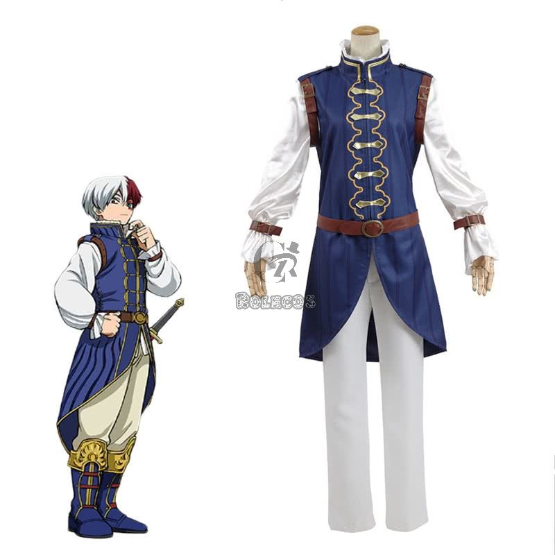 My Hero Academia Shōto Todoroki Anime Cosplay Costume Full Sets