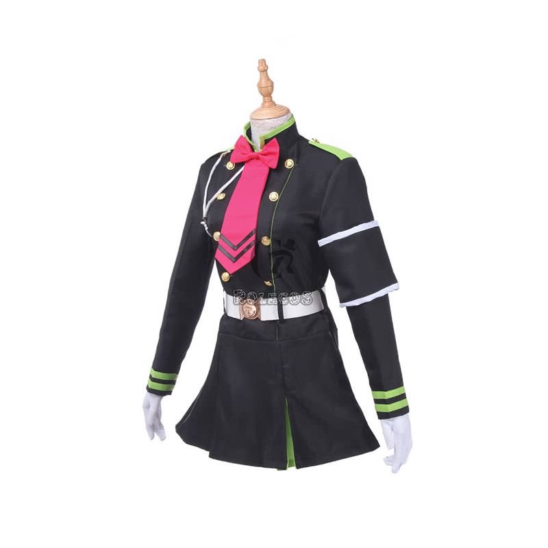 Seraph of the End Hiiragi Shinoa Cosplay Costumes