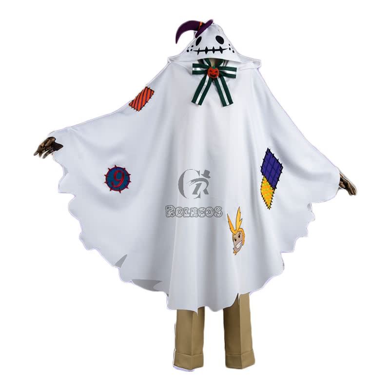 My Hero Academia Izuku Midoriya White Anime Cosplay Costumes