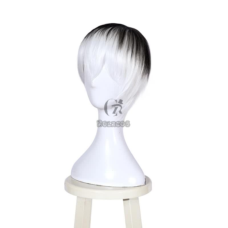 28cm Tokyo Ghoul Haise Sasaki Short Synthetic Cosplay Wigs
