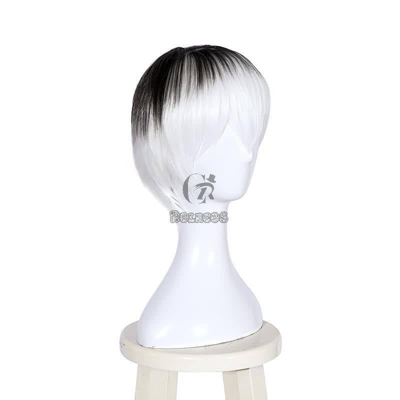 28cm Tokyo Ghoul Haise Sasaki Short Synthetic Cosplay Wigs
