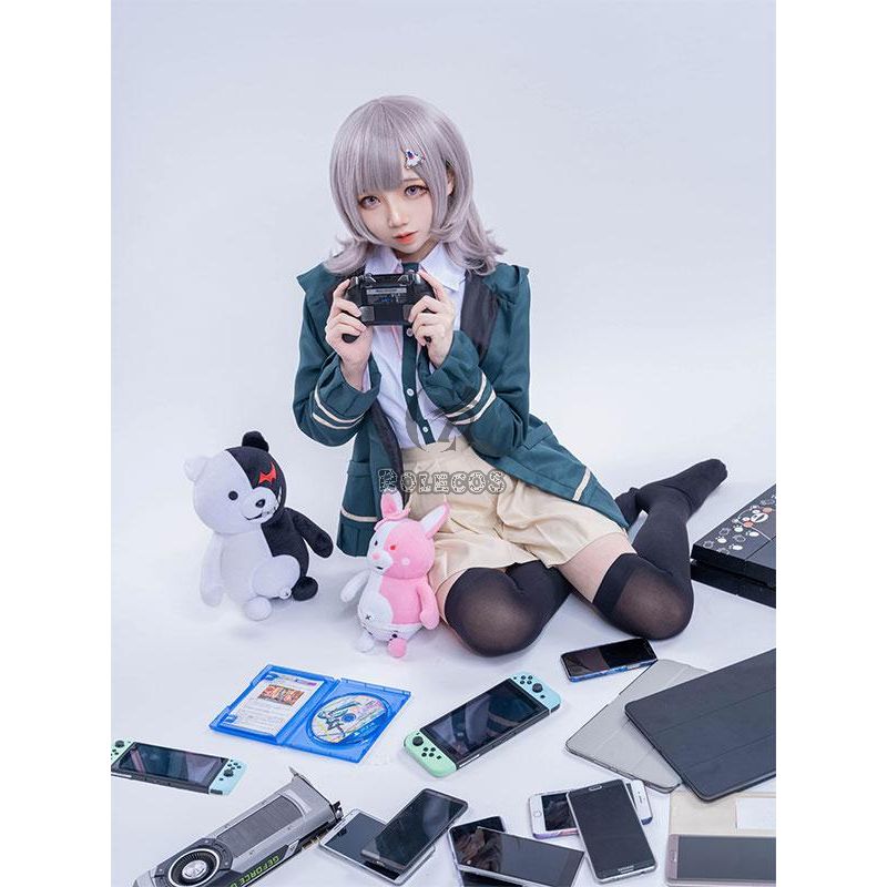 Dangan Ronpa2 Nanami ChiaKi Cat Backpack And Bear Doll