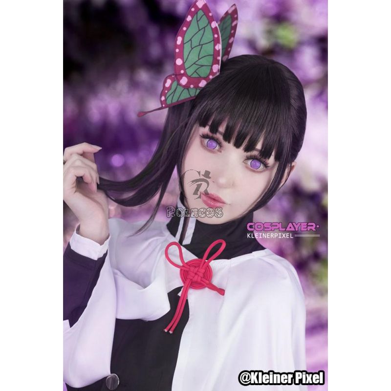 Demon Slayer Tsuyuri Kanawo Female Uniform Cosplay Costume