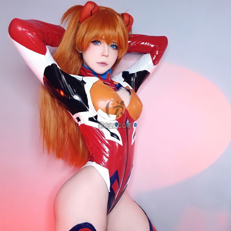 asuka langley cosplay uniform