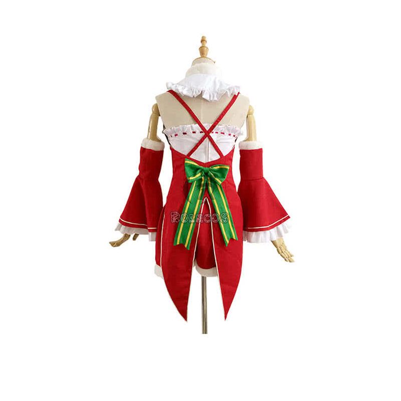 Re : Zero-Starting life in another World Rem Red Christmas Cosplay Costumes