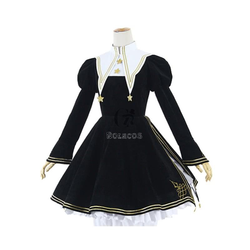  Cardcaptor Card Captor Sakura  Kinomoto Lolita Dress Cosplay Costume