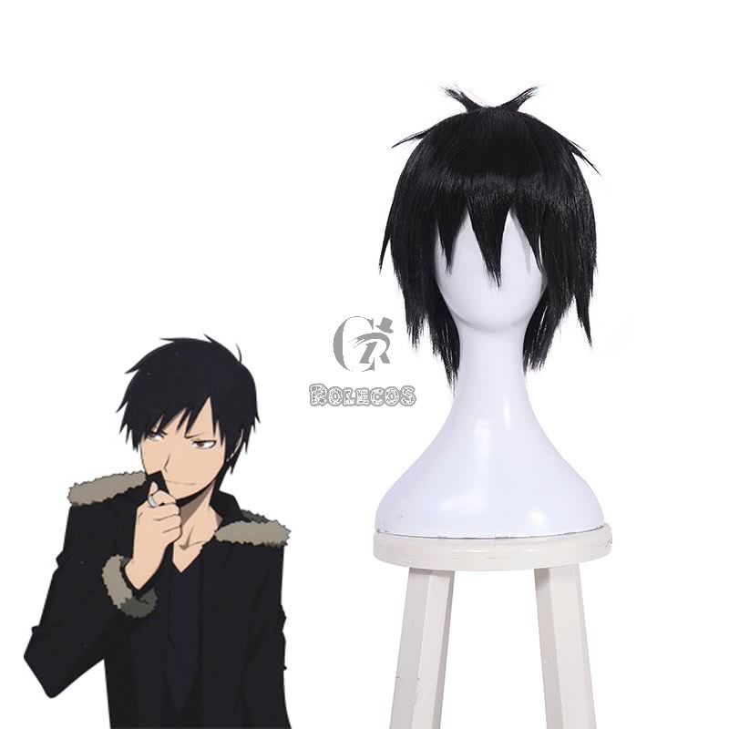 Durarara Fullmetal Alchemist Orihara Izaya Cosplay Party Man Wigs