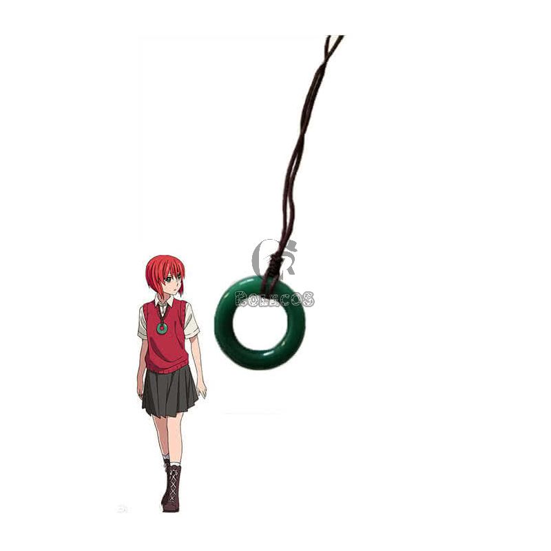 Mahō Tsukai no Yome Chise Hatori Green Anime Cosplay Prop Necklaces 