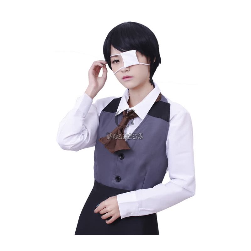  Tokyo Ghoul Kaneki Ken Work Clothes Cosplay Costume