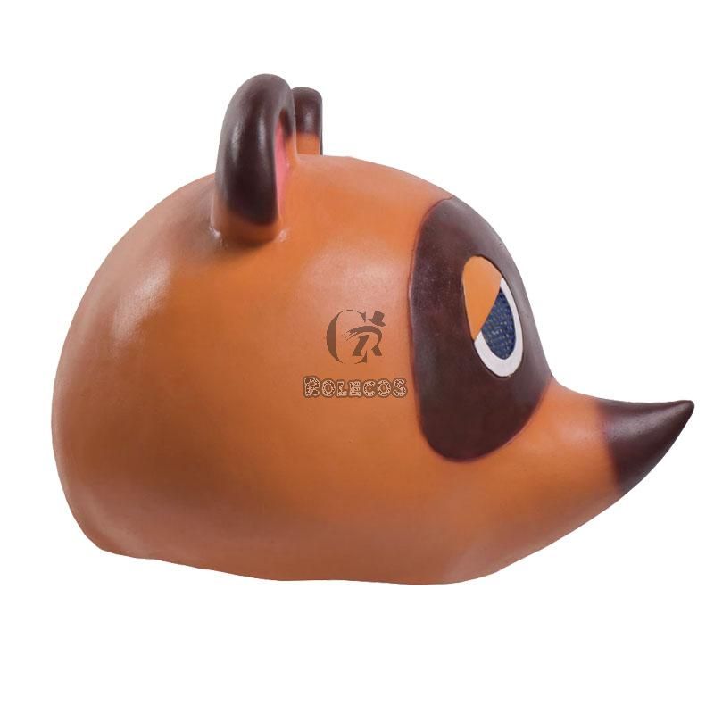 Animal Crossing Tom Nook Shirt T-shirt Cat Costume Hood Cosplay Costume