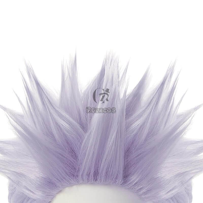 Anime Jujutsu Kaisen Satoru Gojo Short Grey Men Cosplay Wigs