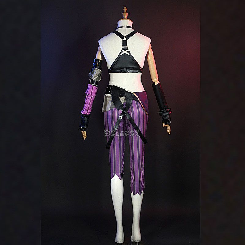 Anime LOL Arcane Jinx The Loose Cannon Cosplay Costume
