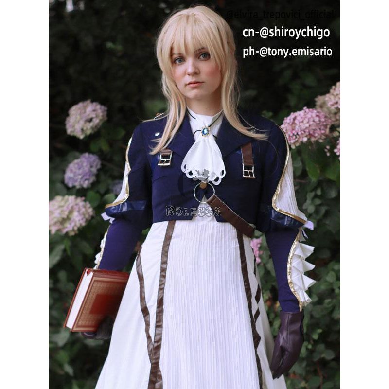 Anime Violet Evergarden Violet Evergarden Cosplay Costumes
