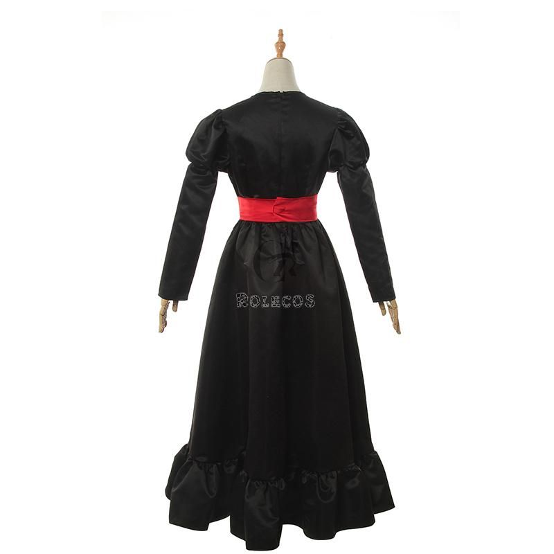Movie Annabelle Cosplay Halloween Party Fancy Dress For Girls Kids 