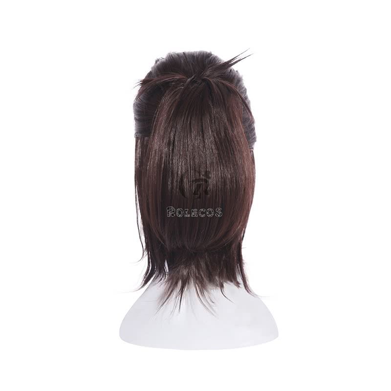 Attack On Titan Hanji Zoe Short Brown Cosplay Wigs