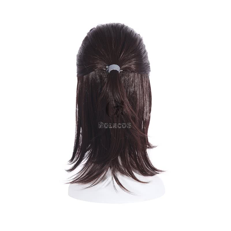 Attack On Titan Hanji Zoe Short Brown Cosplay Wigs