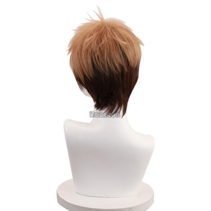 Attack on Titan Jean Kirstein Short Brown Gradient Cosplay Wigs