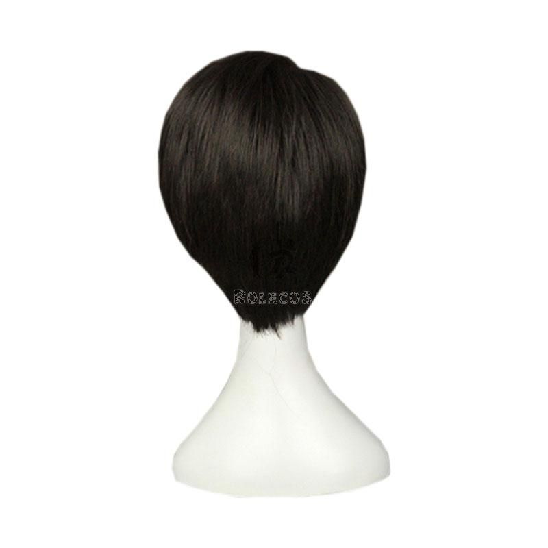Attack on Titan Levi Short Black Cosplay Wigs