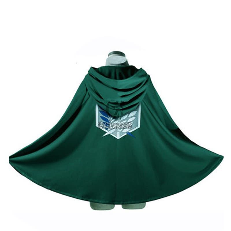 Attack On Titan Levi The Recon Corps Wings of Freedom Cloak Cosplay Costume