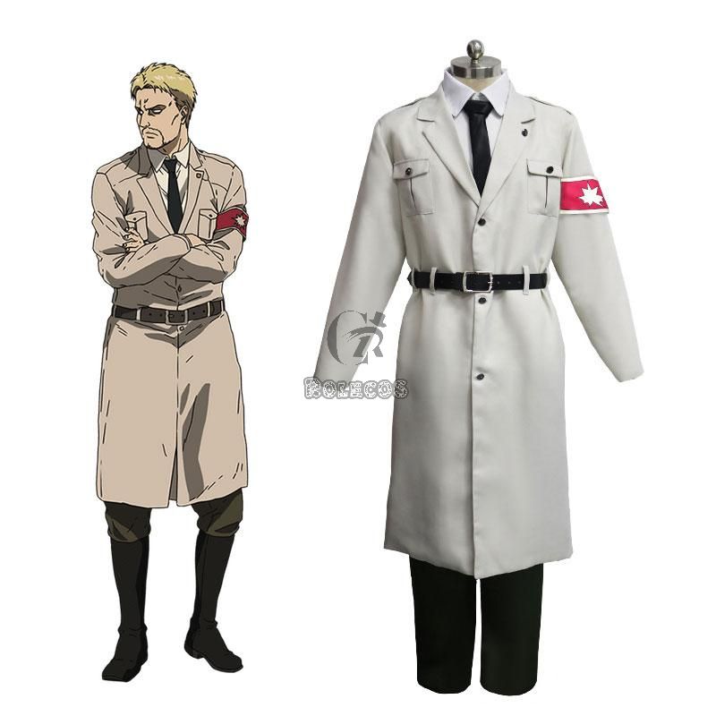 Attack on Titan Reiner Braun Cosplay Costume