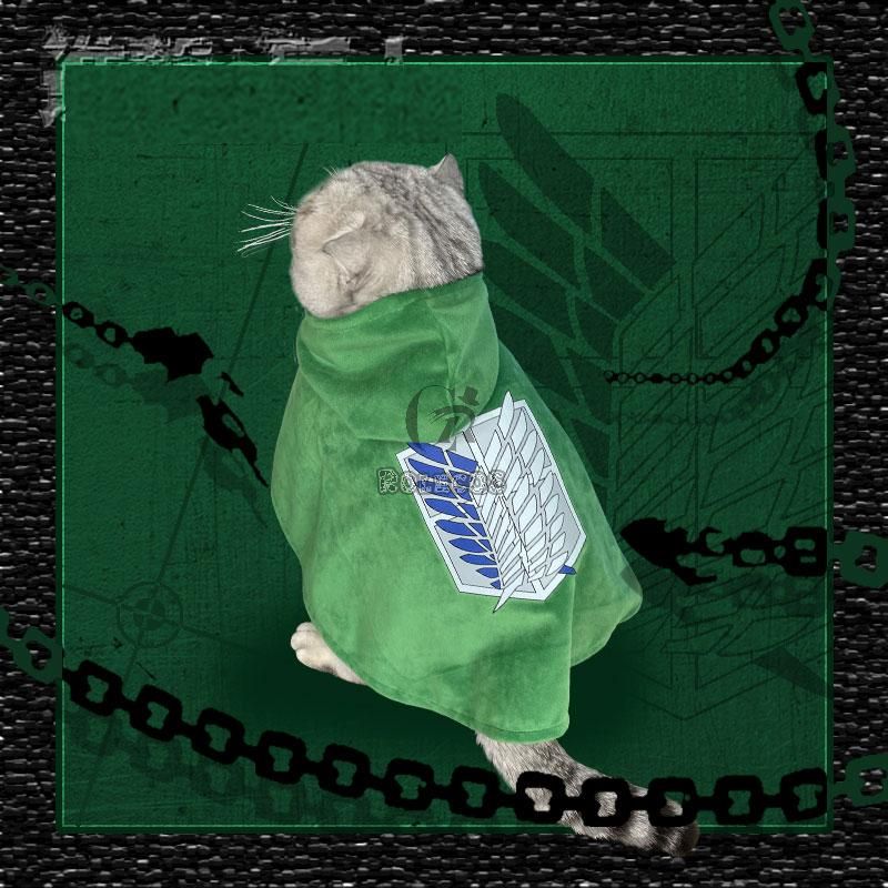 Attack on Titan Scout Regiment Cat Cosplay Costume