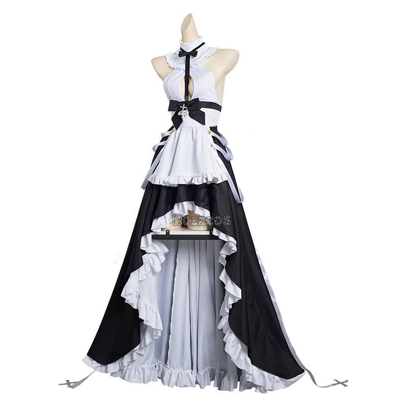 Azur Lane KMS August von Parseval Maid Cosplay Costume