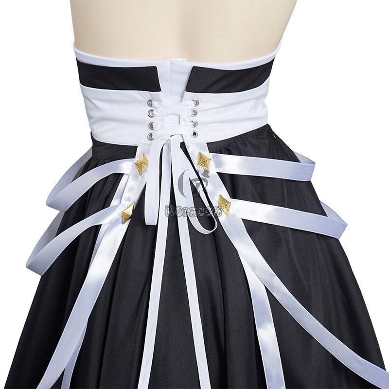 Azur Lane KMS August von Parseval Maid Cosplay Costume