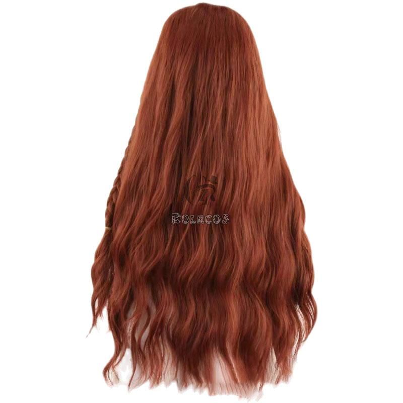 Black Widow Natasha Romanoff Zentai Orange Brown Cosplay Wigs