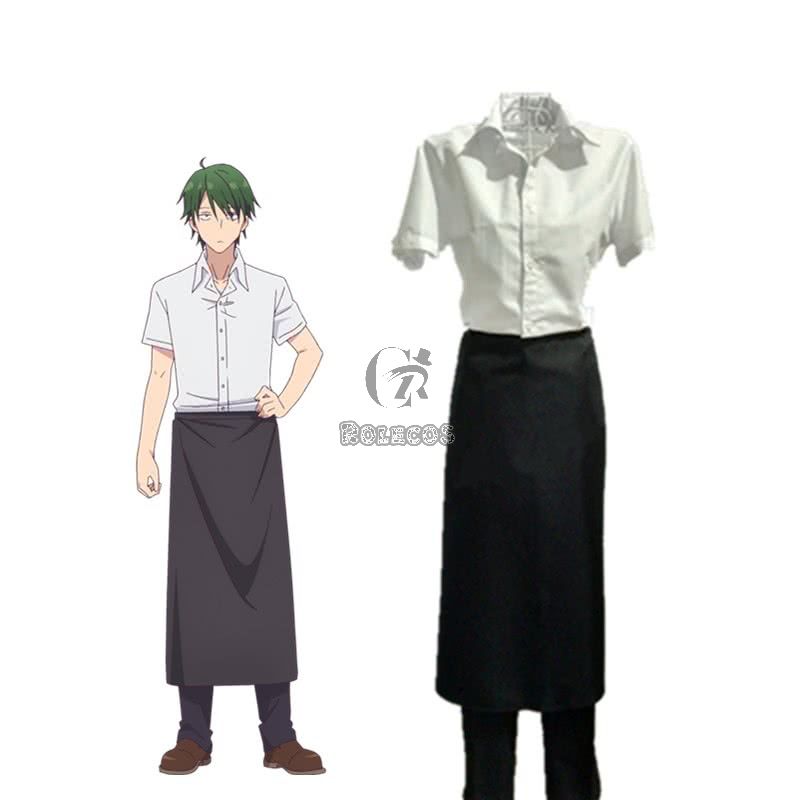 Blend S Kōyō Akizuki Uniform White and Black Cosplay Costumes
