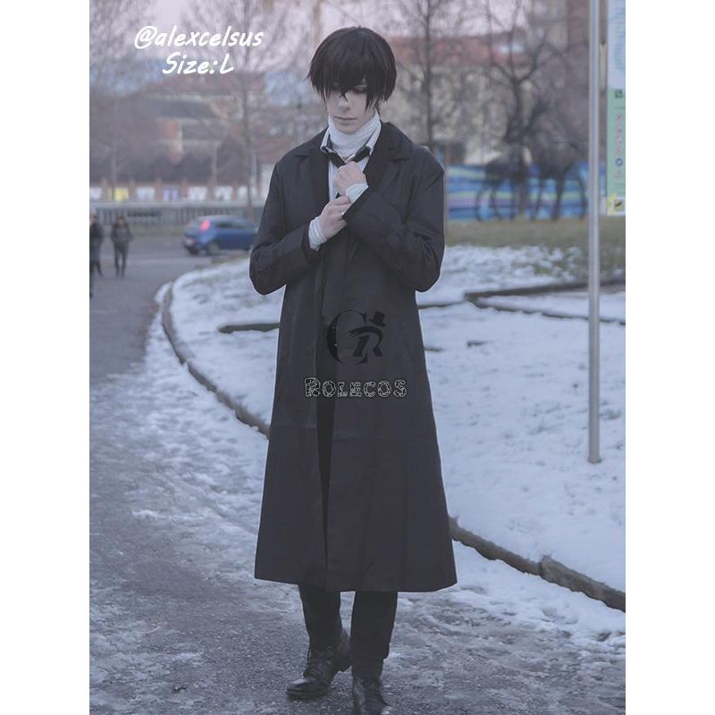 Bungou Stray Dogs Osamu Dazai Black Era Anime Cosplay Outfits Costumes