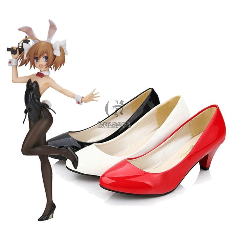 Bunny Girl Daily High Heels 3 Colors Cosplay Shoes