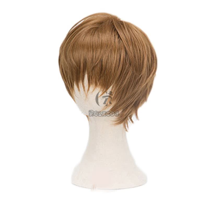 Cardcaptor Sakur Clear Card Shaoran Li Brown Short Cosplay Wigs