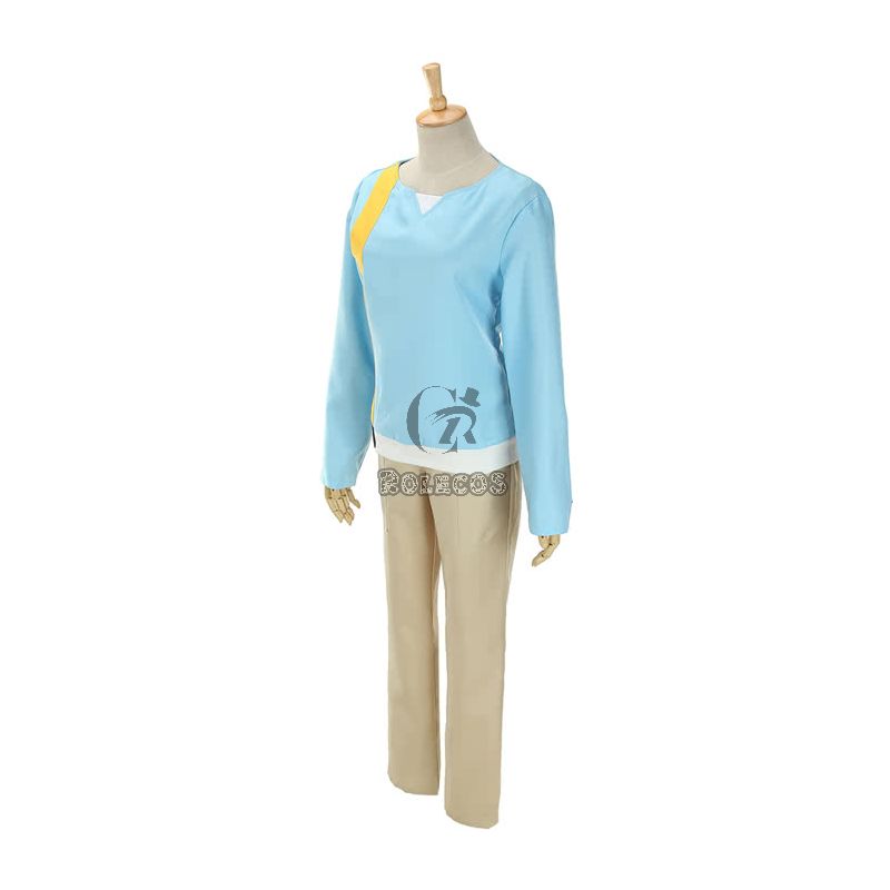 Tokyo Ghoul Wiggins Sportswear Cosplay Costume Blue Suit