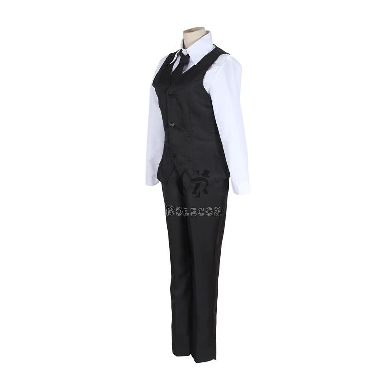 Tokyo Ghoul Kaneki Ken Antique Coffee Shop Work Uniform Cosplay Costumes