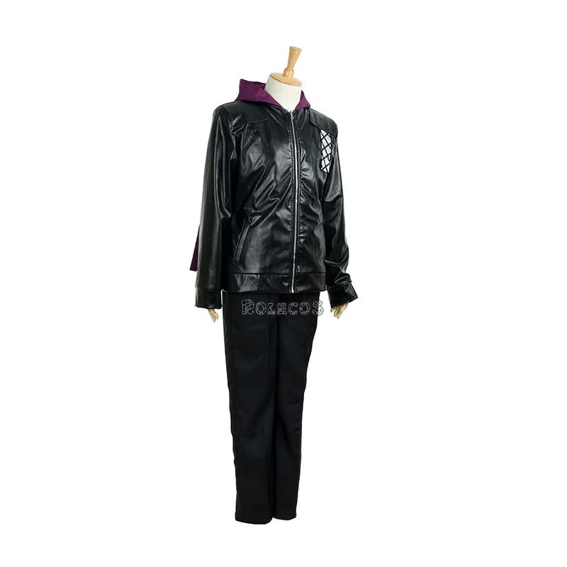 Tokyo Ghoul Kirishima Ayato Black PU Cosplay Costume Fancy Uniform