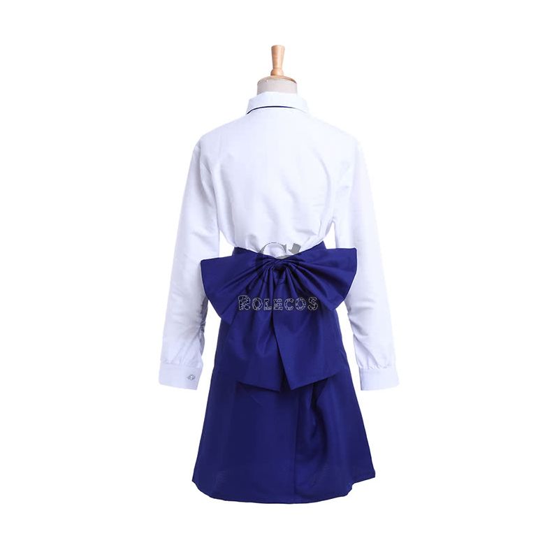 Fate Stay Night Casual Saber Uniform Dress Cosplay Costume New Fancy Dress