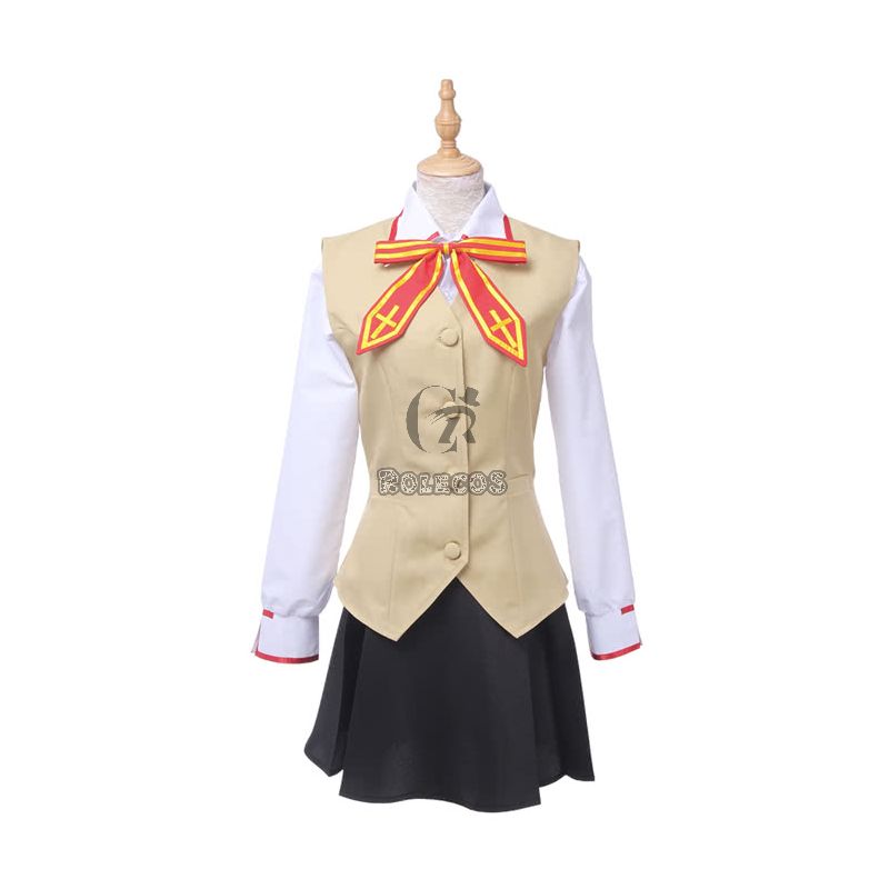 Anime Fate Stay Night Fate/Zero Tohsaka Rin Cosplay Costume Cosplay Dress