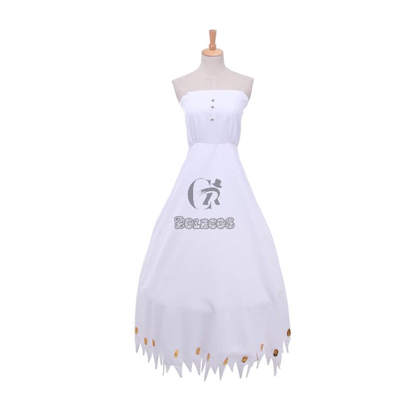 Fate Stay Saber Night Rin Deep Blue Dress Cosplay Costume Customized