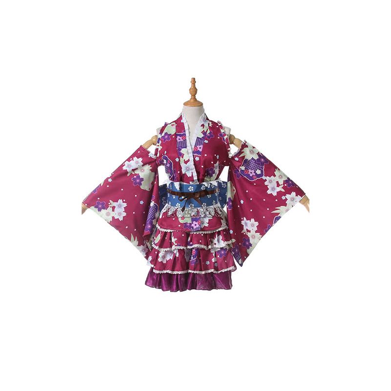Love Live Nozomi Tojo Kimono Anime Cosplay Costumes