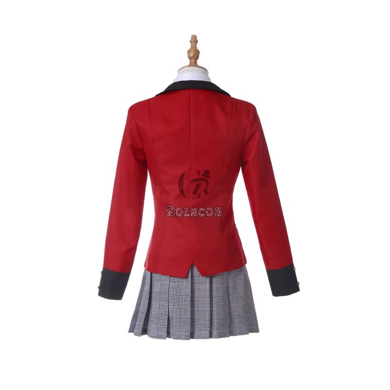 Kakegurui Yumeko Jabami Uniform Cosplay Costumes