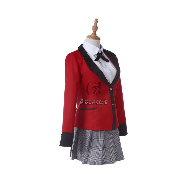 Kakegurui Yumeko Jabami Uniform Cosplay Costumes