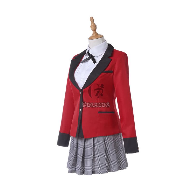 Kakegurui Yumeko Jabami Uniform Cosplay Costumes