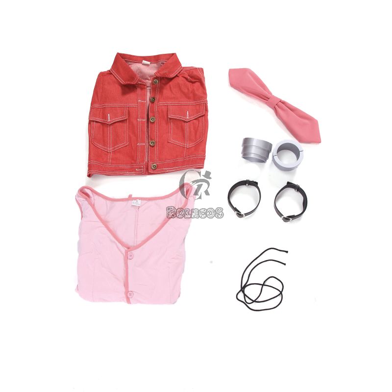 Final Fantasy VII 7 Aerith Cosplay Costumes