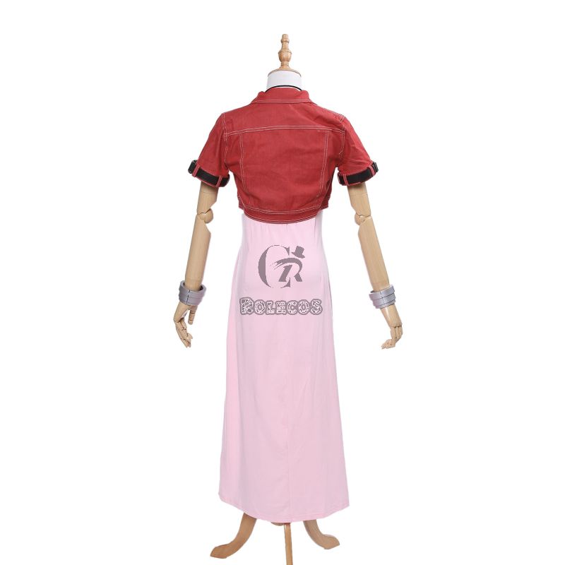 Final Fantasy VII 7 Aerith Cosplay Costumes