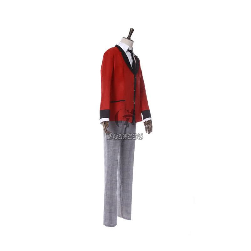 Kakegurui Ryouta Suzui Red Uniform Cosplay Costumes