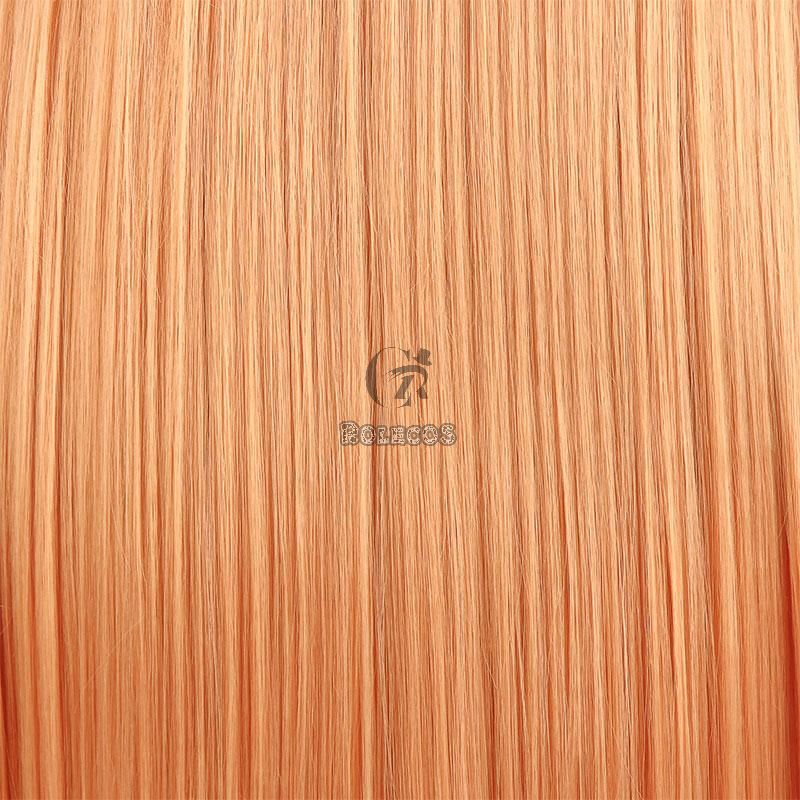 Chainsaw Man Power Orange Long Cosplay Wigs