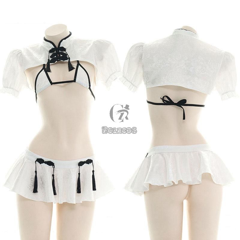Cheongsam Girl Sexy Pajamas Cosplay Costum