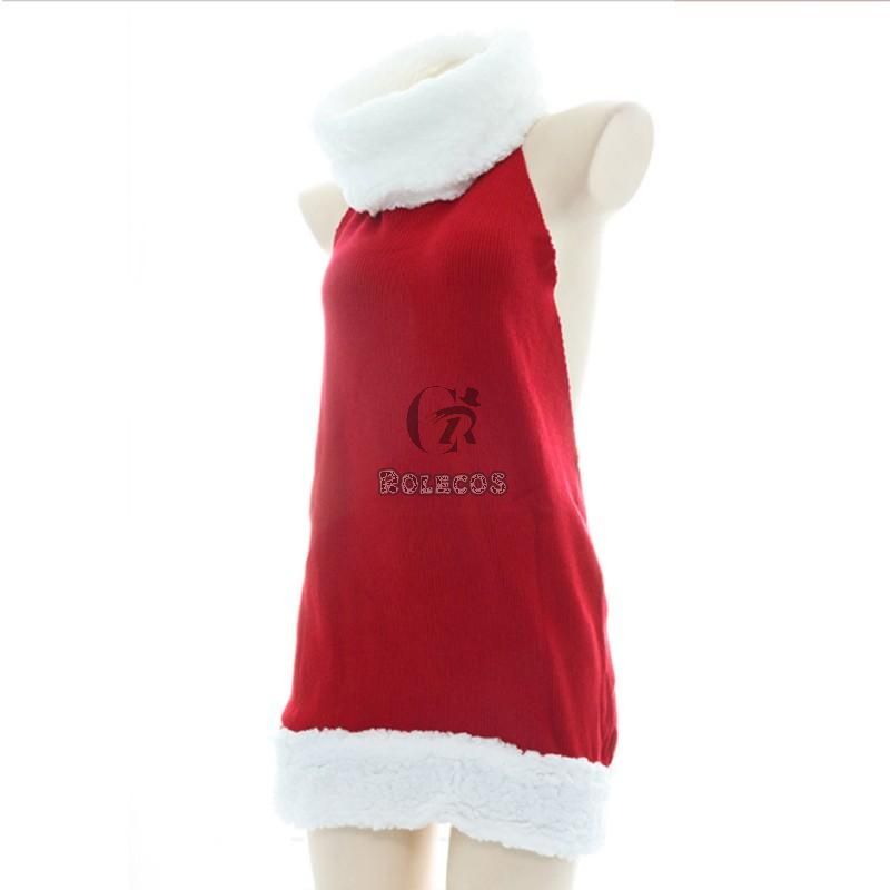 Christmas Backless Sweater Cosplay Costume