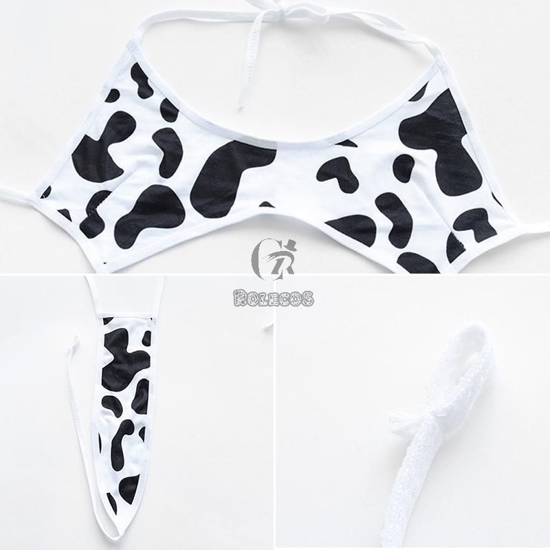 Cow Sexy Underwear Bikini Cosplay Costume