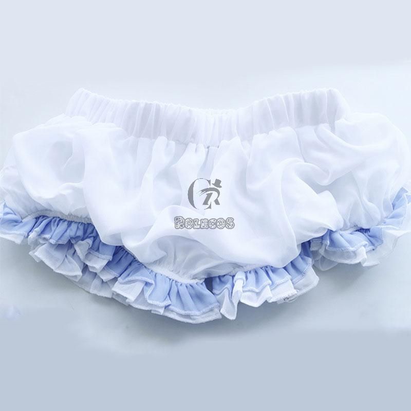 Cute Chiffon Translucent Underwear Cosplay Costume